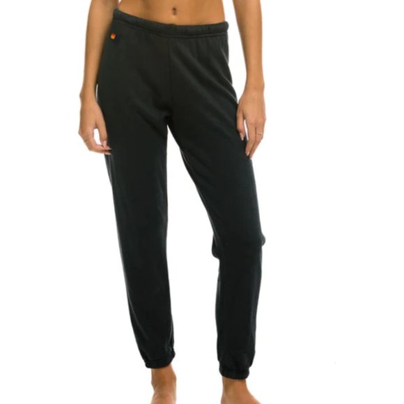 AVIATOR NATION SWEATPANTS - BOLT DESIGN - CHARCOAL - MEDIUM - NWT! SURF, BEACH - Picture 4 of 6